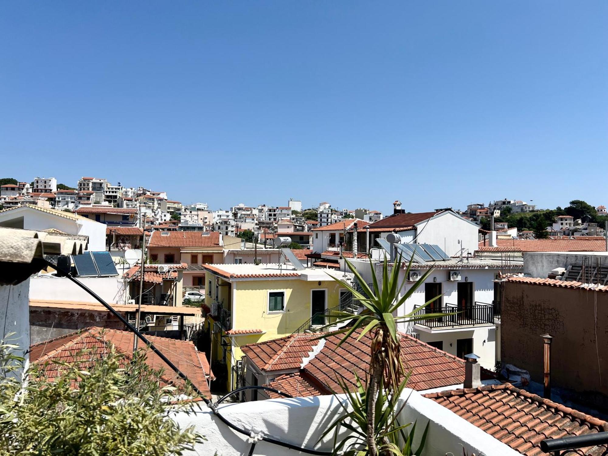 Litsa_House Apartment Skiathos Town Bagian luar foto
